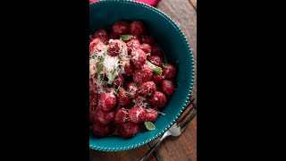 GNOCCHETTI alla BARBABIETOLA❤️🌿 con la Lega del Filo dOro adv [upl. by Luwana]