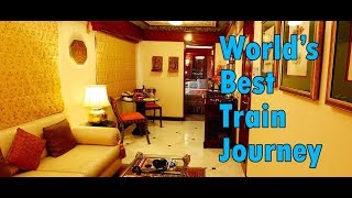 Take a inside look at world famous royal train Maharajas Express [upl. by Carma]