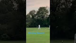 The Winning MomentChampionshipNorth West Cricket League 2024Blackrod Cricket Club 🏏🏏🏏 [upl. by Rennane]