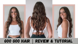 Goo Goo Hair Halo Extensions Review [upl. by Ahmed]