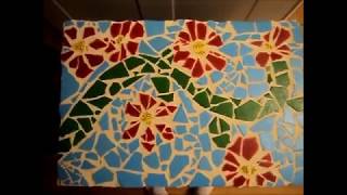 How to create a mosaic tile art piece [upl. by Flanigan]