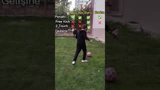 Gol atma challenge keşfet keşfetbeniöneçıkar footballskills [upl. by Marbut]