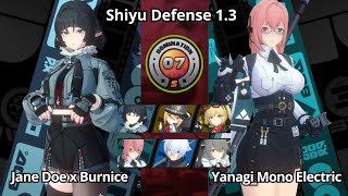 M0 Jane x Burnice amp M0 Yanagi Mono Electric  Shiyu Defense 7 S Rank Zenless Zone Zero [upl. by Mayes]