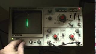 Kikusui COS5020ST Storage Oscilloscope Repair 1 [upl. by Aleahc]