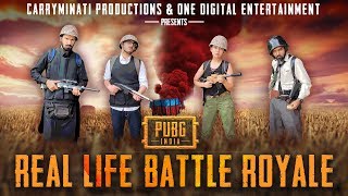 PUBG INDIA REAL LIFE BATTLE ROYALE [upl. by Idnew680]