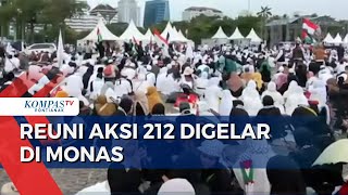 Reuni Aksi 212 di Monas Hari Ini Pimpinan MPR hingga Tokoh dari Palestina Hadir [upl. by Ailhat]