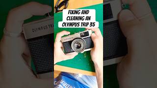 Fixing amp Cleaning a Vintage Camera 📸🪛 [upl. by Bertle]