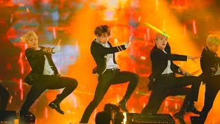 4k Fancam직캠170114 BTS 방탄소년단  피땀눈물  FIRE 불타오르네 골든디스크 [upl. by Oimetra]