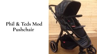 Phil and Teds Mod Pushchair Review  BuggyPramReviews [upl. by Ecirrehs]