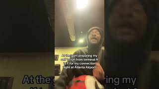 Them connections flights at ATL airport be intense lol atlanta airport [upl. by Medora]