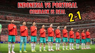 INDONESIA VS PORTUGAL COMBACK IS REAL [upl. by Elihu169]