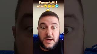 Faremo nomi e cognomi fabriziocorona frasedelgiorno nomi social live perte [upl. by Nylaret888]