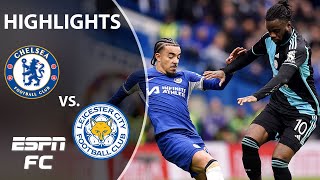 🚨 SENSATIONAL 🚨 Chelsea vs Leicester City  FA Cup Highlights  ESPN FC [upl. by Kashden]