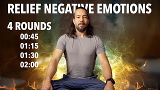 Guided Mindful Breathing Negative Emotion Relief [upl. by Ynnos387]