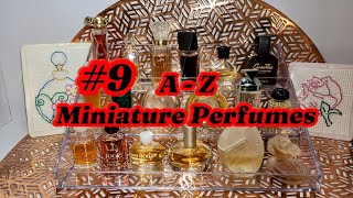 A  Z Miniature Perfumes 9 [upl. by Nelyag82]