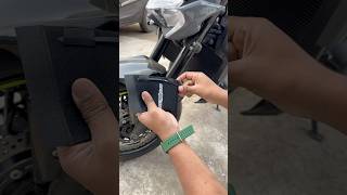 Installing Fork Seal Cover on my z900 z900kawasaki ninja Forkseal shockersleeves [upl. by Imeon]