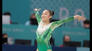 Zhou Yaqins MetalBiting Moment Paris Olympics 2024 [upl. by Esiom796]