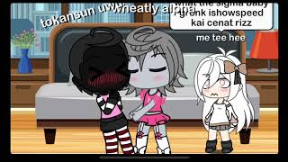 The WHEATSUN kiss   Gacha  Gacha Life  GLMM  GCMM  Gacha Club  SHITPOSTchocotiniii [upl. by Kire]