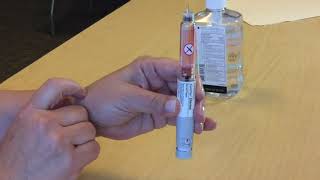 How to prime your insulin pen [upl. by Elliot]