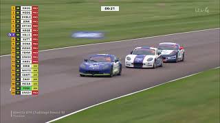 2022 Ginetta GT5 Challenge  Round 10 Thruxton hard crash [upl. by Nnel]