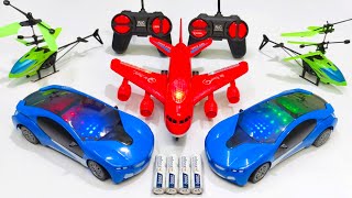 Radio Control Airbus A380 and Remote Control Racing Car Unboxing Helicopter Airplane A380 Plane [upl. by Peyter]