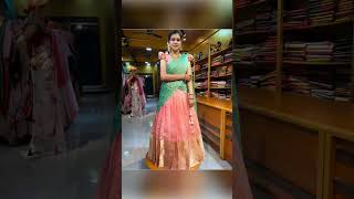 Diwali New Lehanga Set Collection For Booking 7094699045 Sri Kamatchi Silks Center [upl. by Sukram]