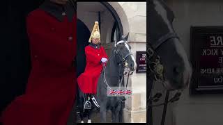 Unrestrained joy the Kings guard smile breaks free comrades arrive at the horse guards kingsguard [upl. by Eon]