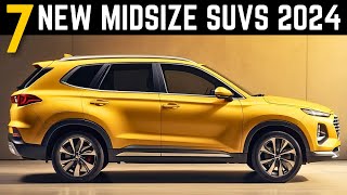 Top 7 New Midsize SUVs For 2024 [upl. by Mauve]