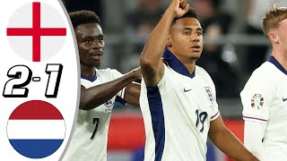 England vs Netherlands 21 All Goals amp Highlights  Euro 2024 Ollie Watkins goal [upl. by Danforth]