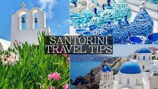 Top 10 Things to Know BEFORE Visiting SANTORINI Greece Travel Planning [upl. by Neenahs]