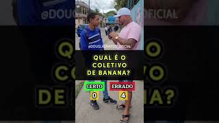 VOCÊ SABE QUAL É O COLETIVO DE BANANA 🤔🤔 [upl. by Anoel539]