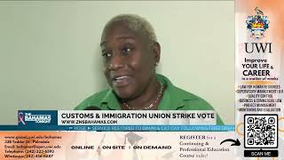 Customs amp Immigration Union Strike Vote [upl. by Danelle]