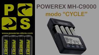 Cargador powerex MHC9000  Como usar el modo CYCLE [upl. by Zasuwa974]