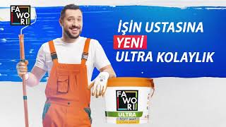 Fawori Ultra Soft Mat Silikonlu İç Cephe Boyası [upl. by Novelia943]