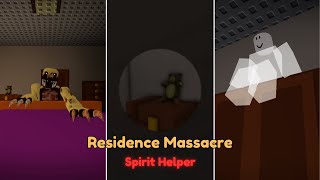 Residence Massacre  Spirit Helper Badge  ROBLOX [upl. by Eeladnerb693]