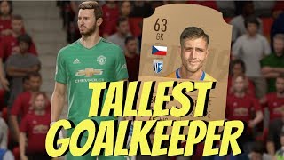 TALLEST GOALKEEPER IN FIFA 19 [upl. by Migeon377]