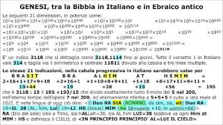 comparazione tra Genesi 11 in Ebraico e in Italiano [upl. by Scoville754]