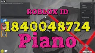 PIANO Roblox Song Codes [upl. by Atteram838]