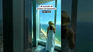 Aus Bucket List SkyPoint Observation Deck in Gold Coast 🇦🇺 🤩 shorts travelshorts australia [upl. by York]