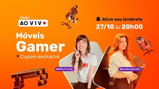 Mobly Ao Vivo Especial Gamer  Aproveite o CUPOM [upl. by Retsae29]