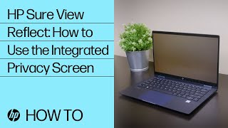 HP Sure View Reflect How to Use the Integrated Privacy Screen  HP Support [upl. by Mcquillin]