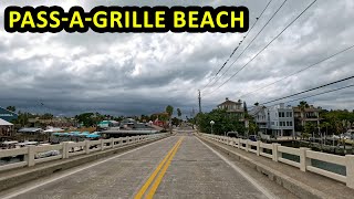 PassaGrille Beach  St Pete Beach Driving Through [upl. by Ragde285]