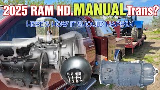 Ram HD 2025 MANUAL Trans Heres how it could happen [upl. by Jarrid647]