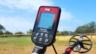 Nokta FINDX Metal Detector FIRST DAY Out Metal Detecting [upl. by Rosena]