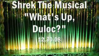 Shrek The Musical  Whats Up Duloc  Whats Up Duloc Reprise [upl. by Ainollopa933]