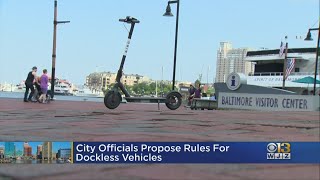 City Officials Propose Rules For Dockless Vehicles [upl. by Hollah]