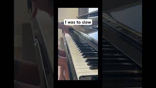 I was too slowshorts piano pianomadeeasy pianomusic funny pianolessons [upl. by Analli]