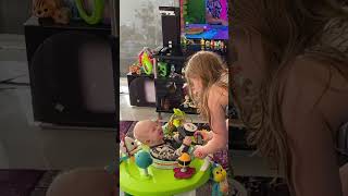 Bop It with big sister Amity is Super Fun 😅❤️bopit baby babyboy kidsfun kidsplaying [upl. by Troth]