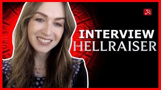 Jamie Clayton HELLRAISER Interview Spoiler [upl. by Delanty]