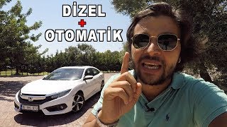 Honda Civic Sedan Dizel 9AT Test Sürüşü  Alınır mı [upl. by Hamehseer]